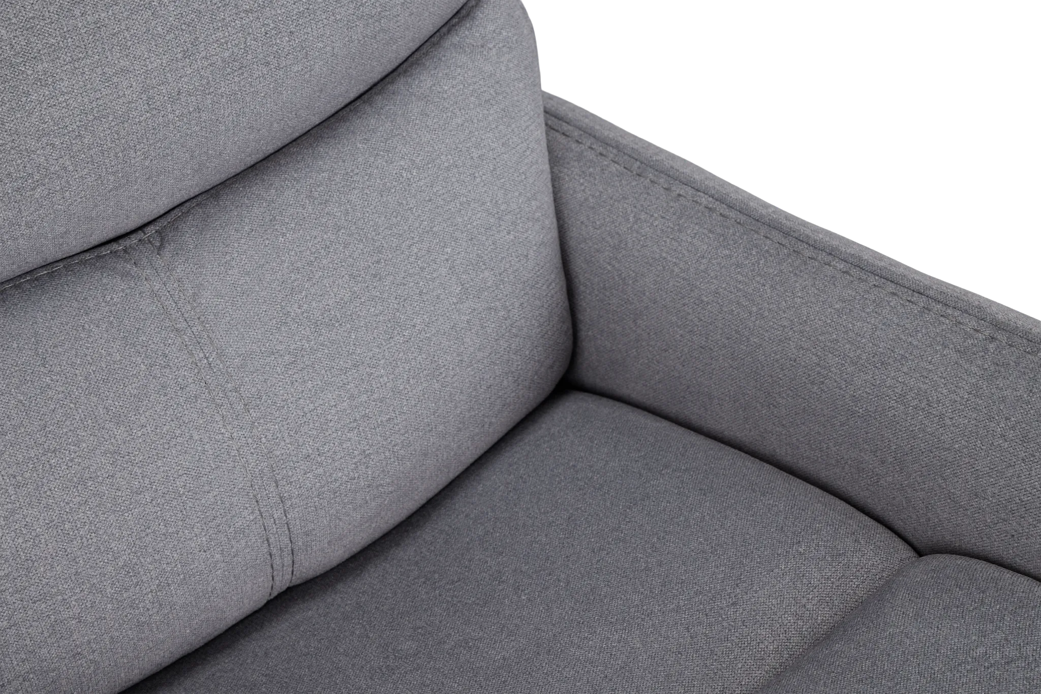 Jonas Gray Fabric Power Recliner With Heat And Massage