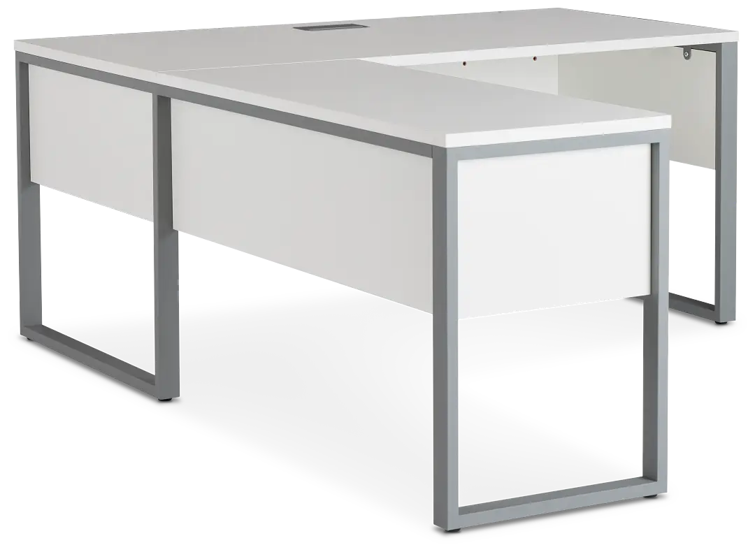 Clark White 47" Return Desk Clark White 47" Return Desk