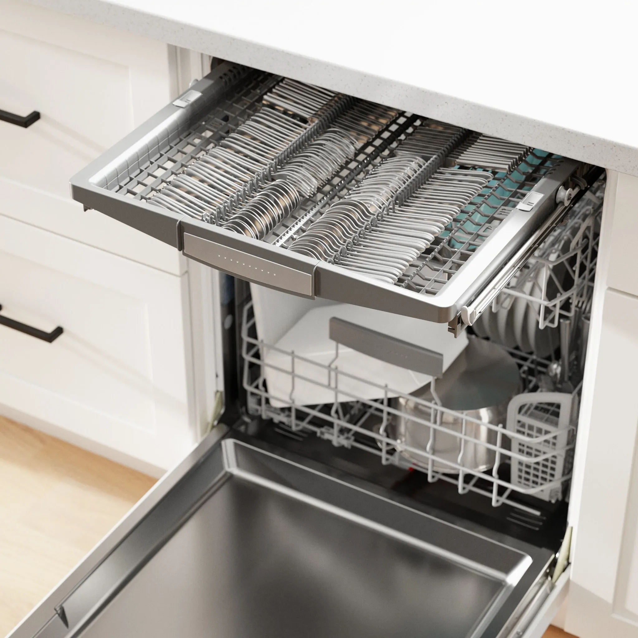 Bosch 800 Series Panel Ready 24" Built In Dishwasher