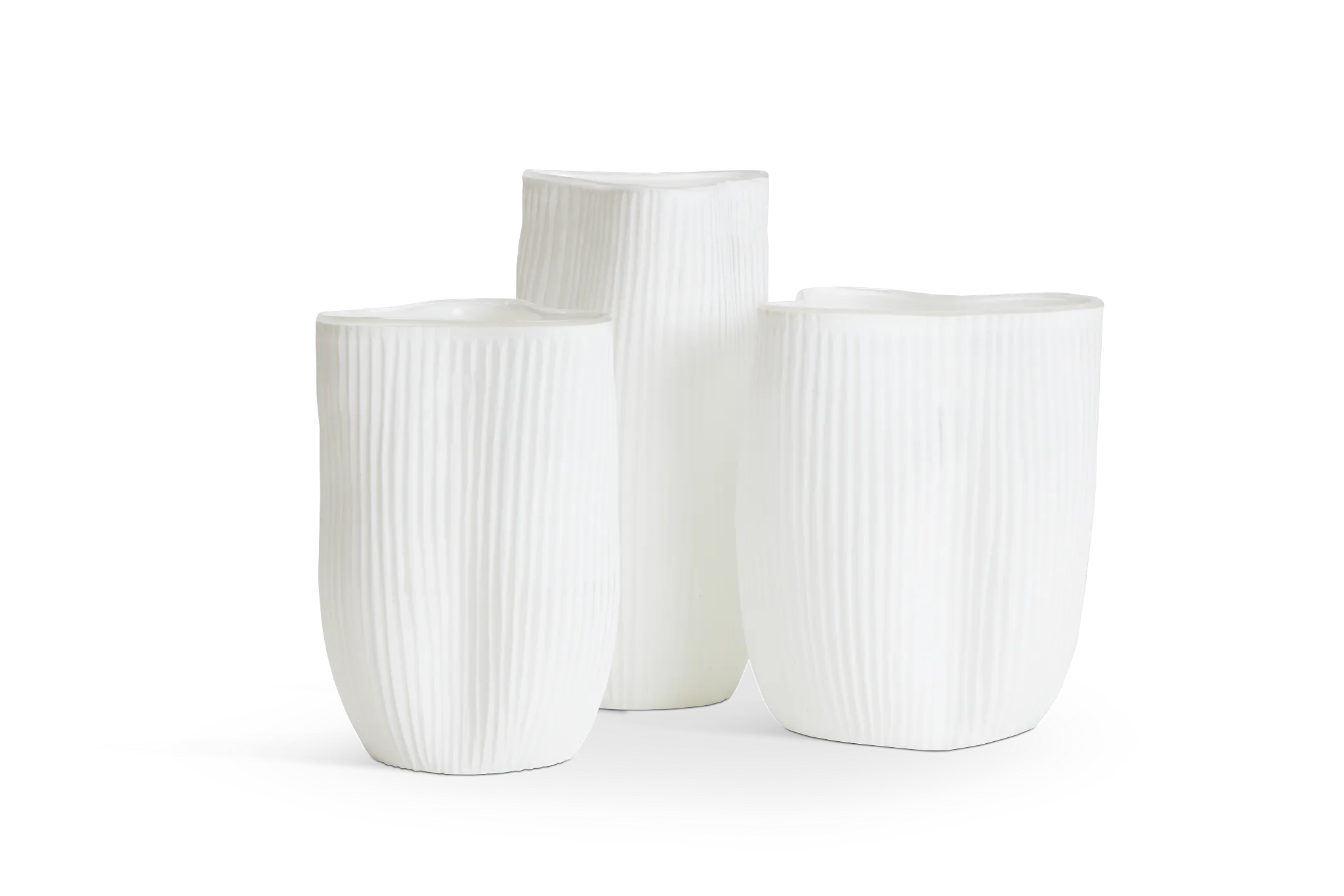 Niola White Medium Vase