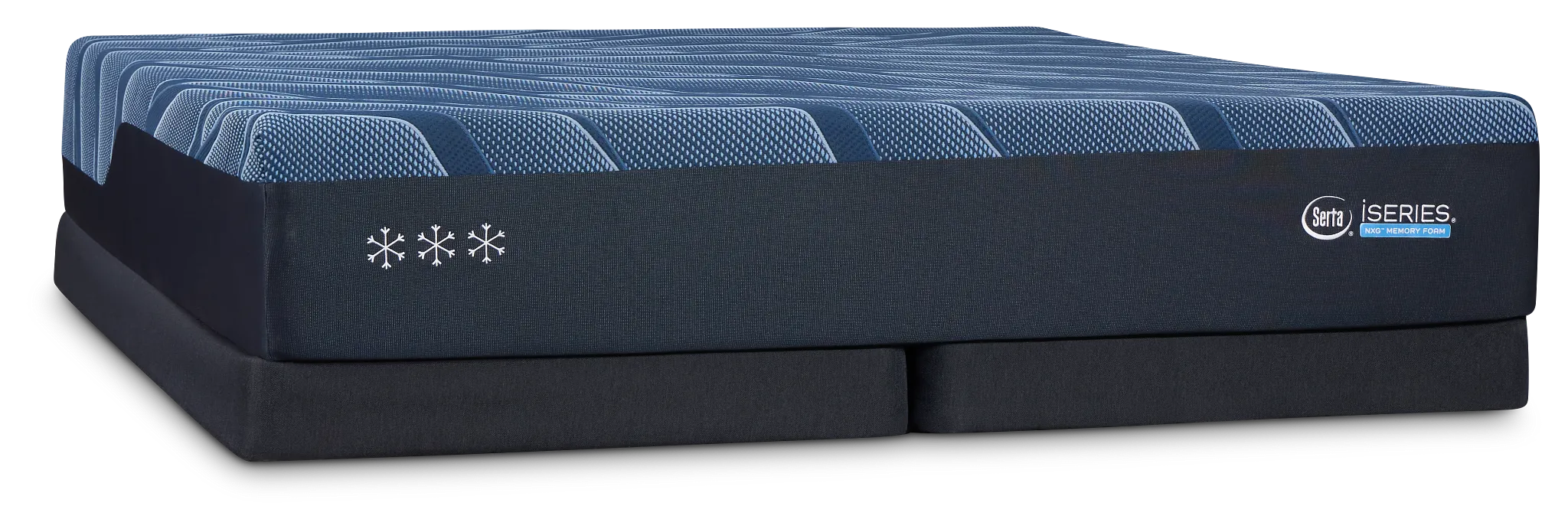 Iseries Nxg3500 13.5" Medium Low-profile Mattress Set