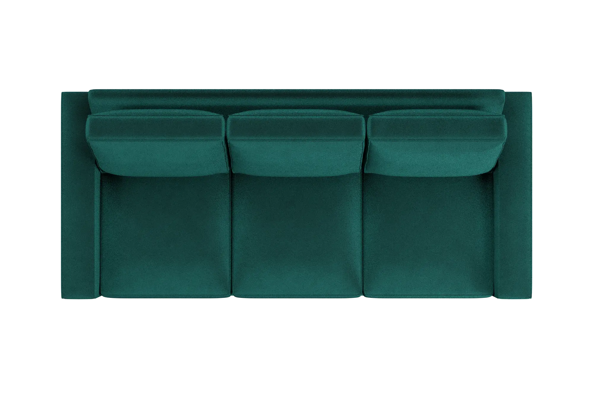 Edgewater Joya Green 96" Sofa W/ 3 Cushions Edgewater Joya Green 96" Sofa W/ 3 Cushions