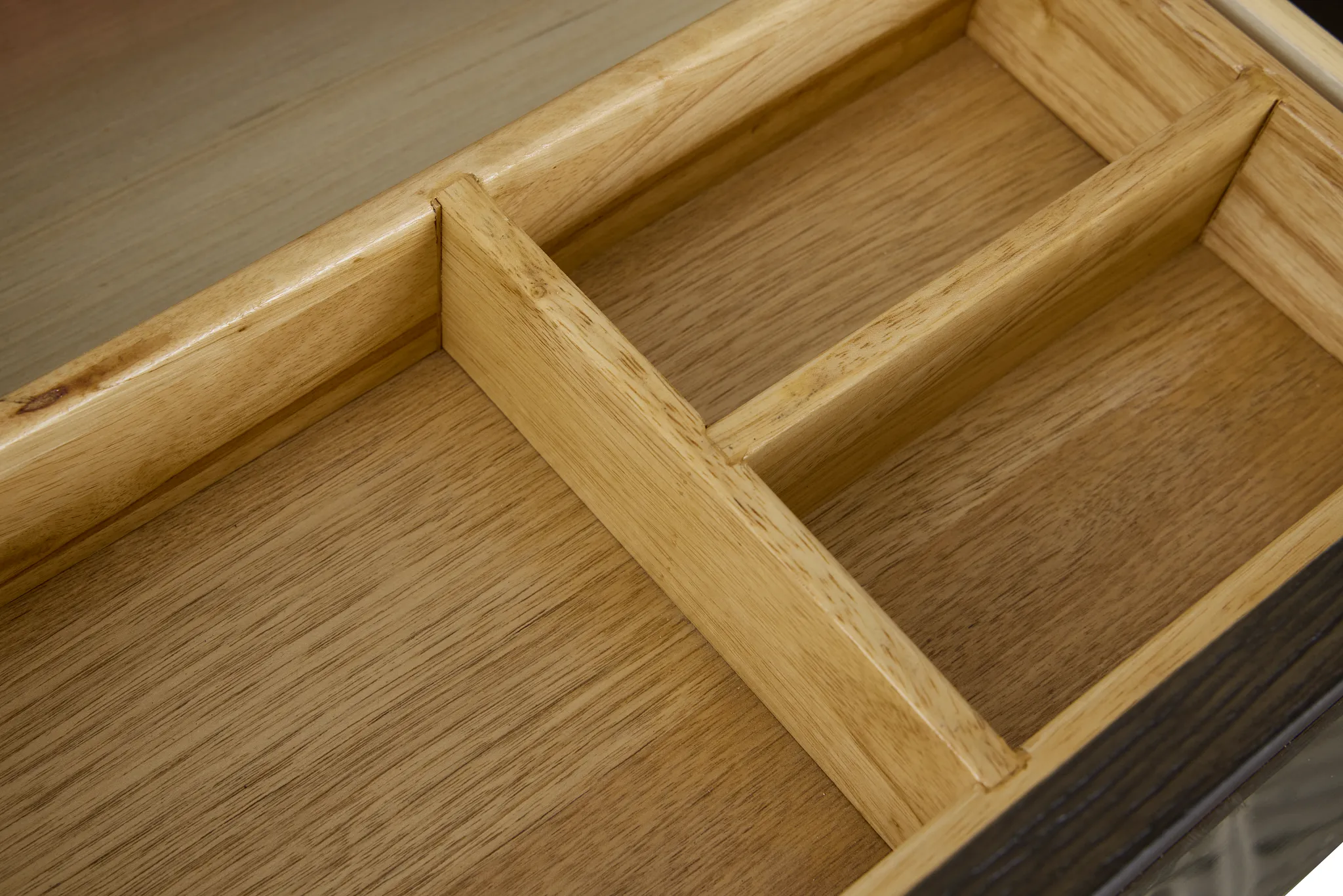 Highline Dark Tone Peninsula Desk