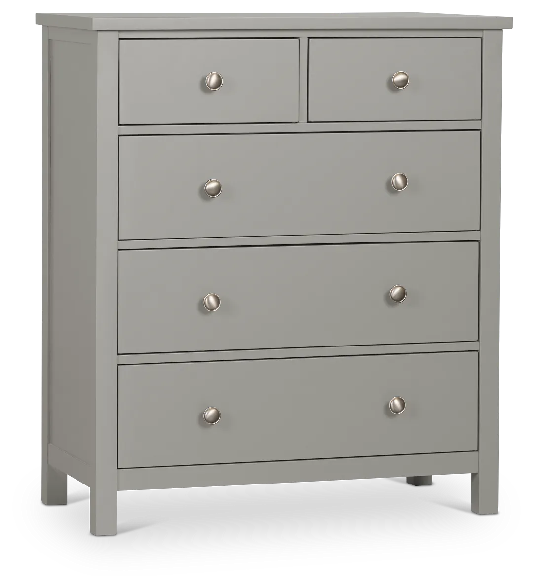 Charleston Gray 5-drawer Chest