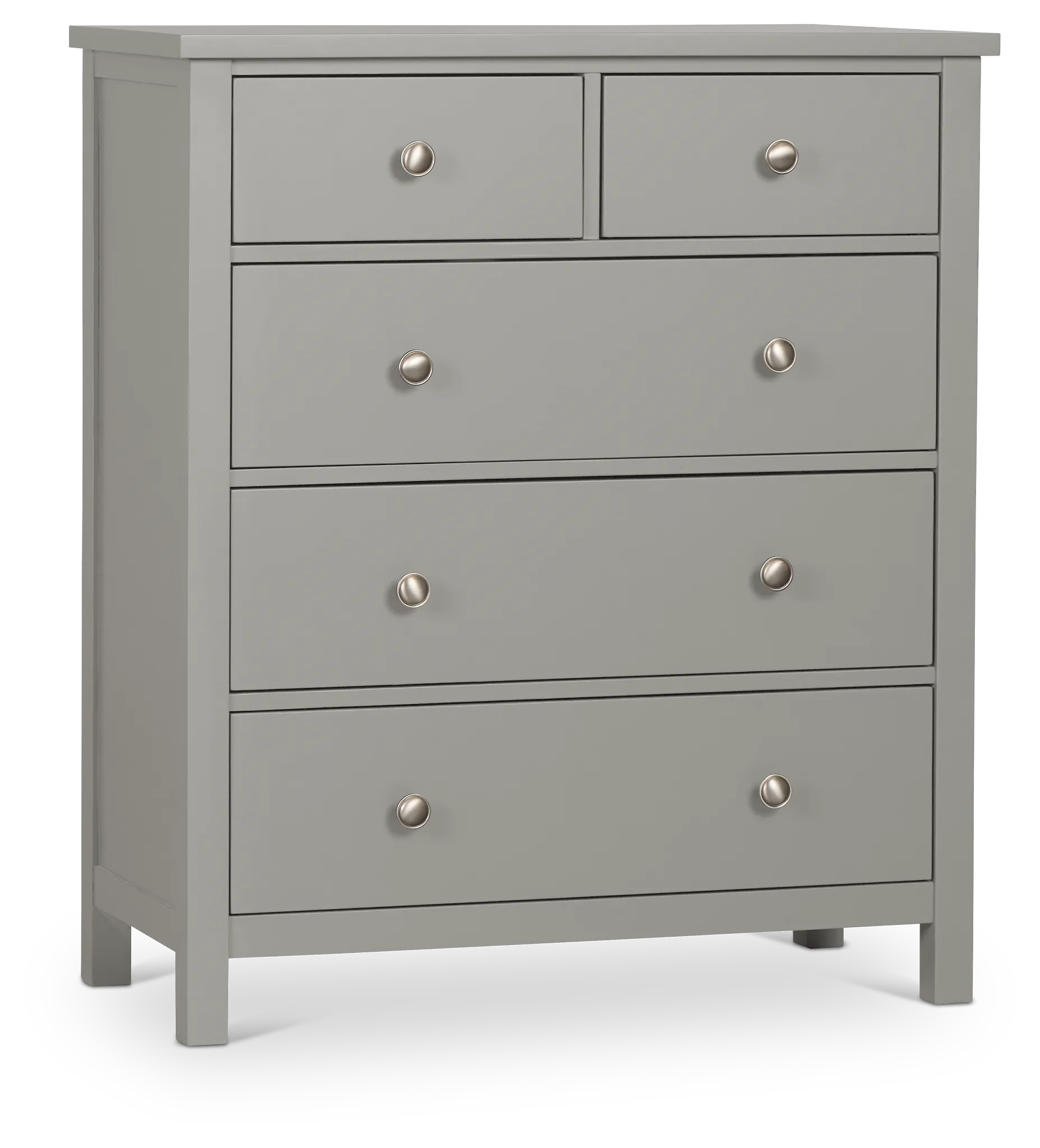 Charleston Gray 5-drawer Chest