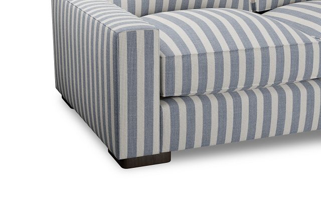 Edgewater Sea Lane Dark Blue Small Two-arm Sectional