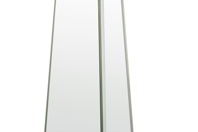 Aslan Gray Glass Table Lamp