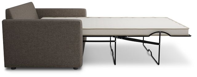 Siesta Elite Brown Fabric Innerspring Sleeper