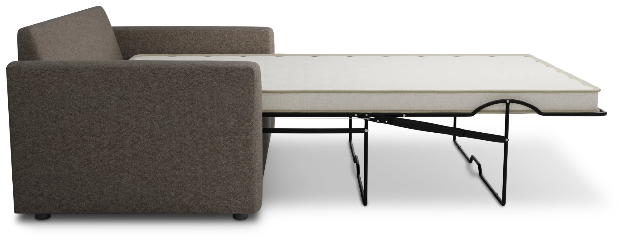 Siesta Elite Brown Fabric Innerspring Sleeper