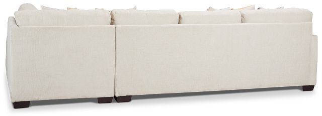 Gracie Beige Fabric Right Bumper Sectional