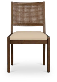 Pacific Mid Tone Woven Upholstered Side Chair