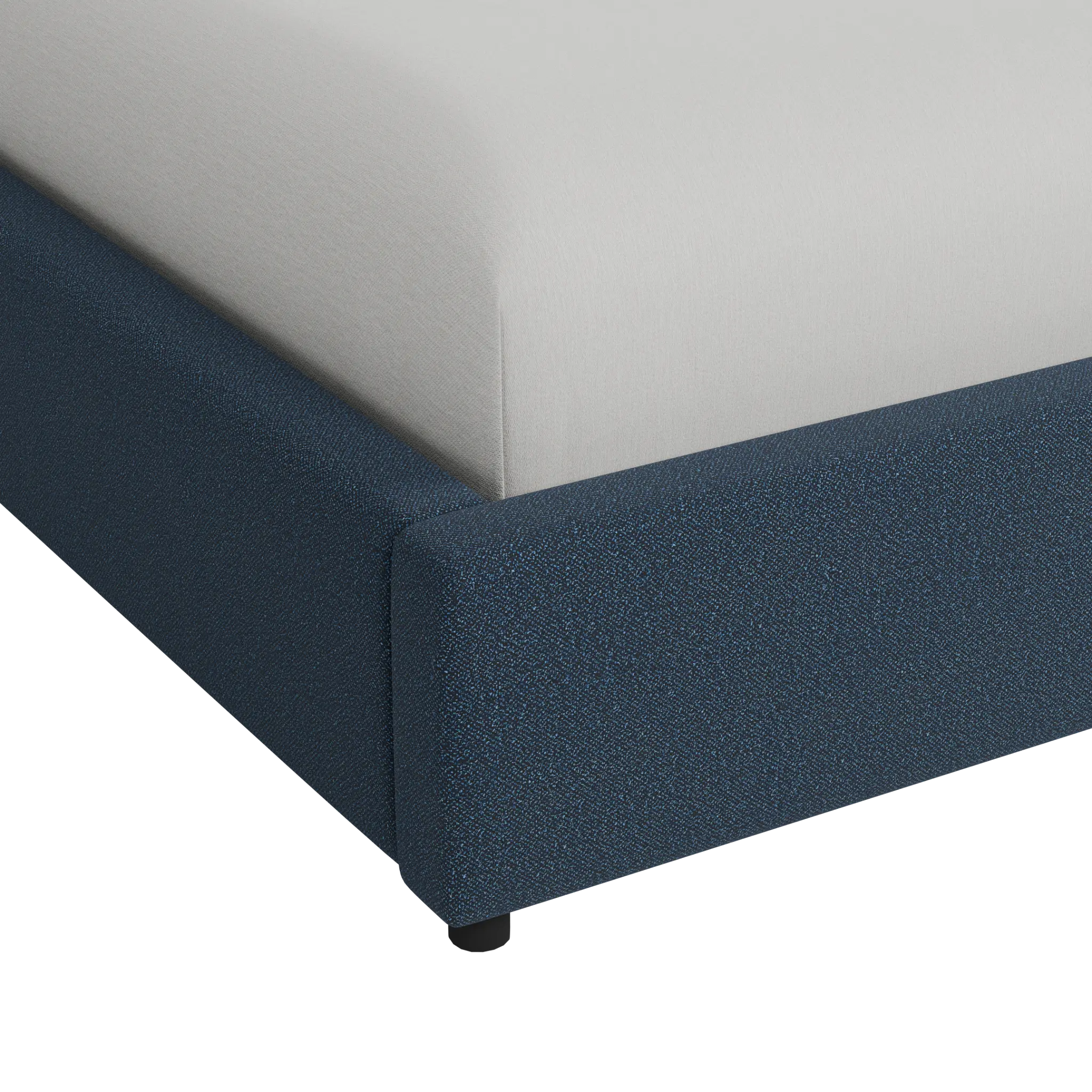 Grayton Elite Navy 54" Upholstered Platform Bed Grayton Elite Navy 54" Upholstered Platform Bed