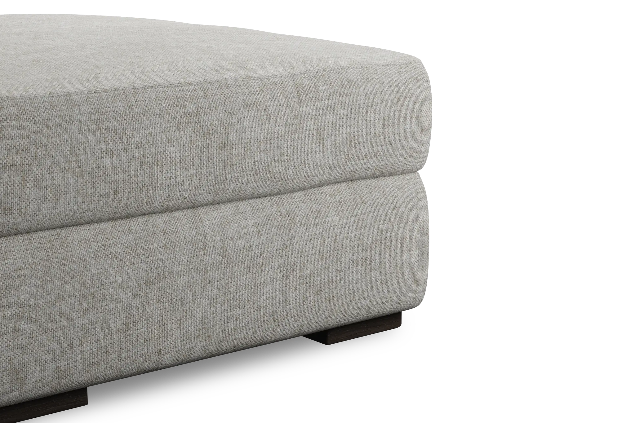 Edgewater Elevation Khaki Ottoman Edgewater Elevation Khaki Ottoman