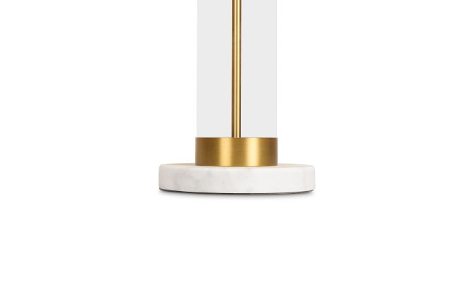 Lunan Gold Floor Lamp