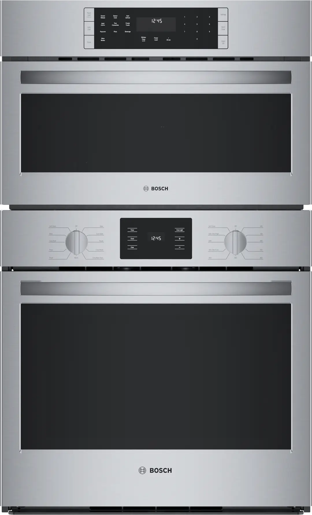 Bosch 500 Series Stainless Steel 30" Electric Oven And Microwave Combo Bosch 500 Series Stainless Steel 30" Electric Oven And Microwave Combo