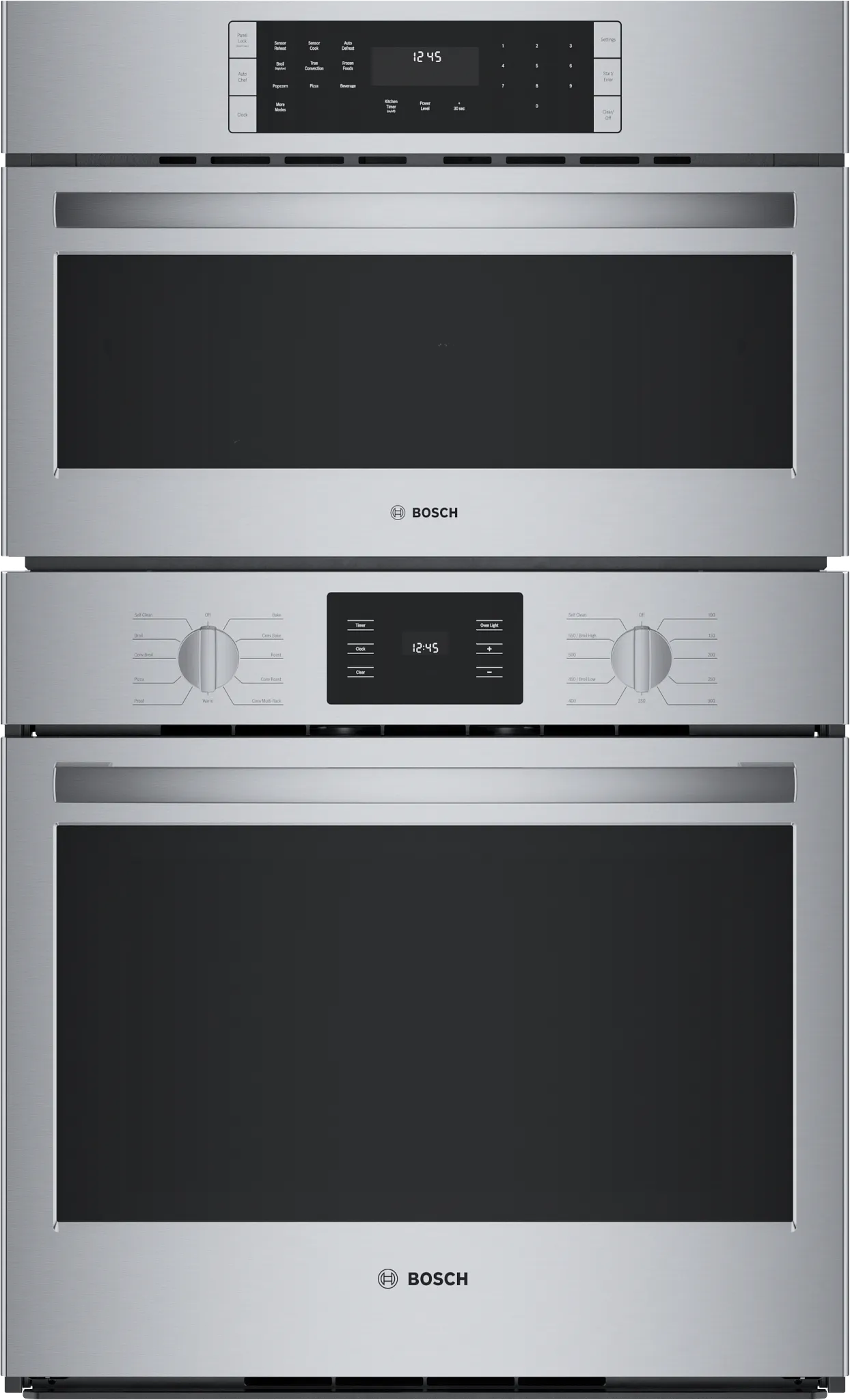 Bosch 500 Series Stainless Steel 30" Electric Oven And Microwave Combo