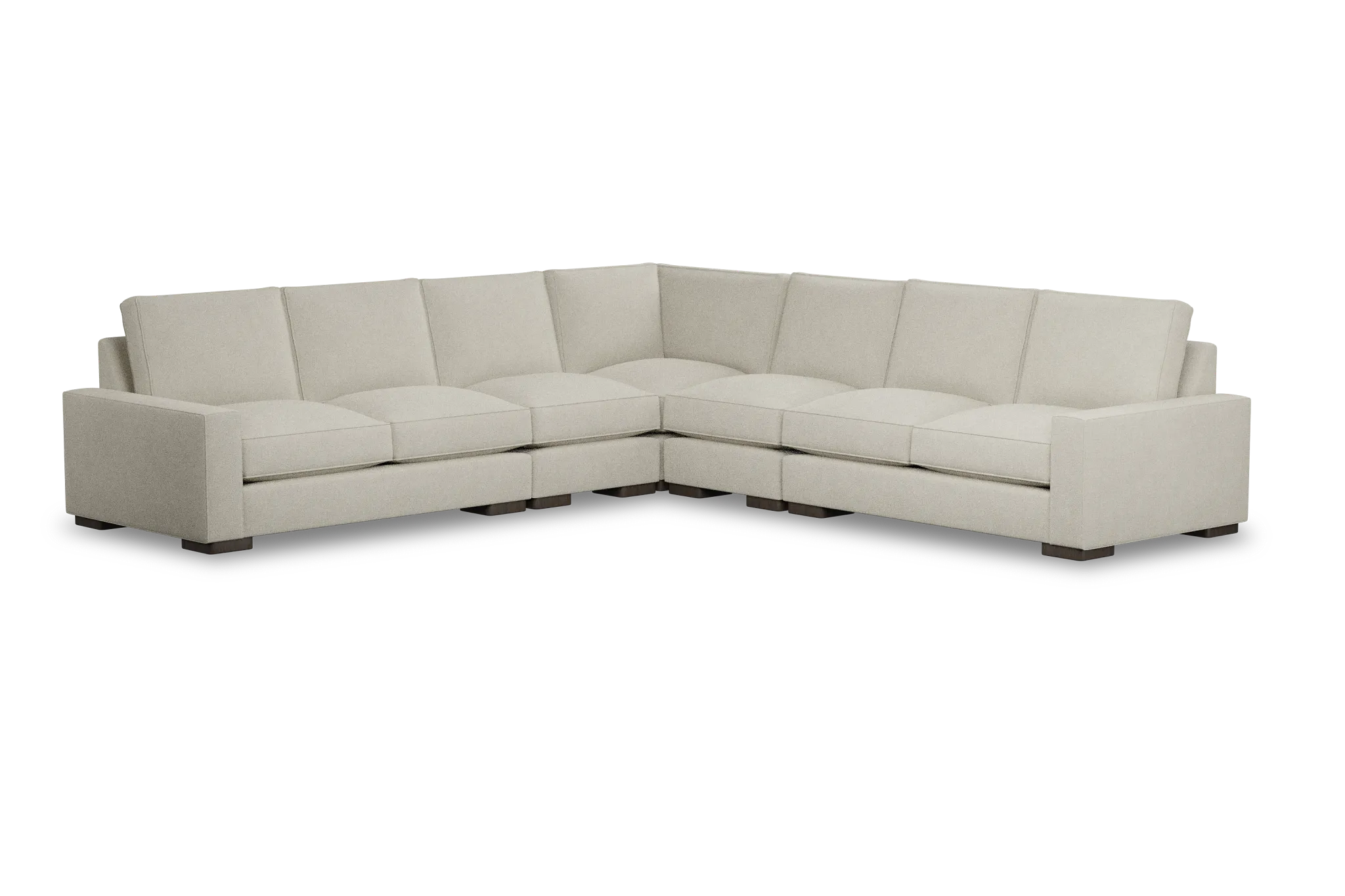 Edgewater Suave Beige Large Two-arm Sectional