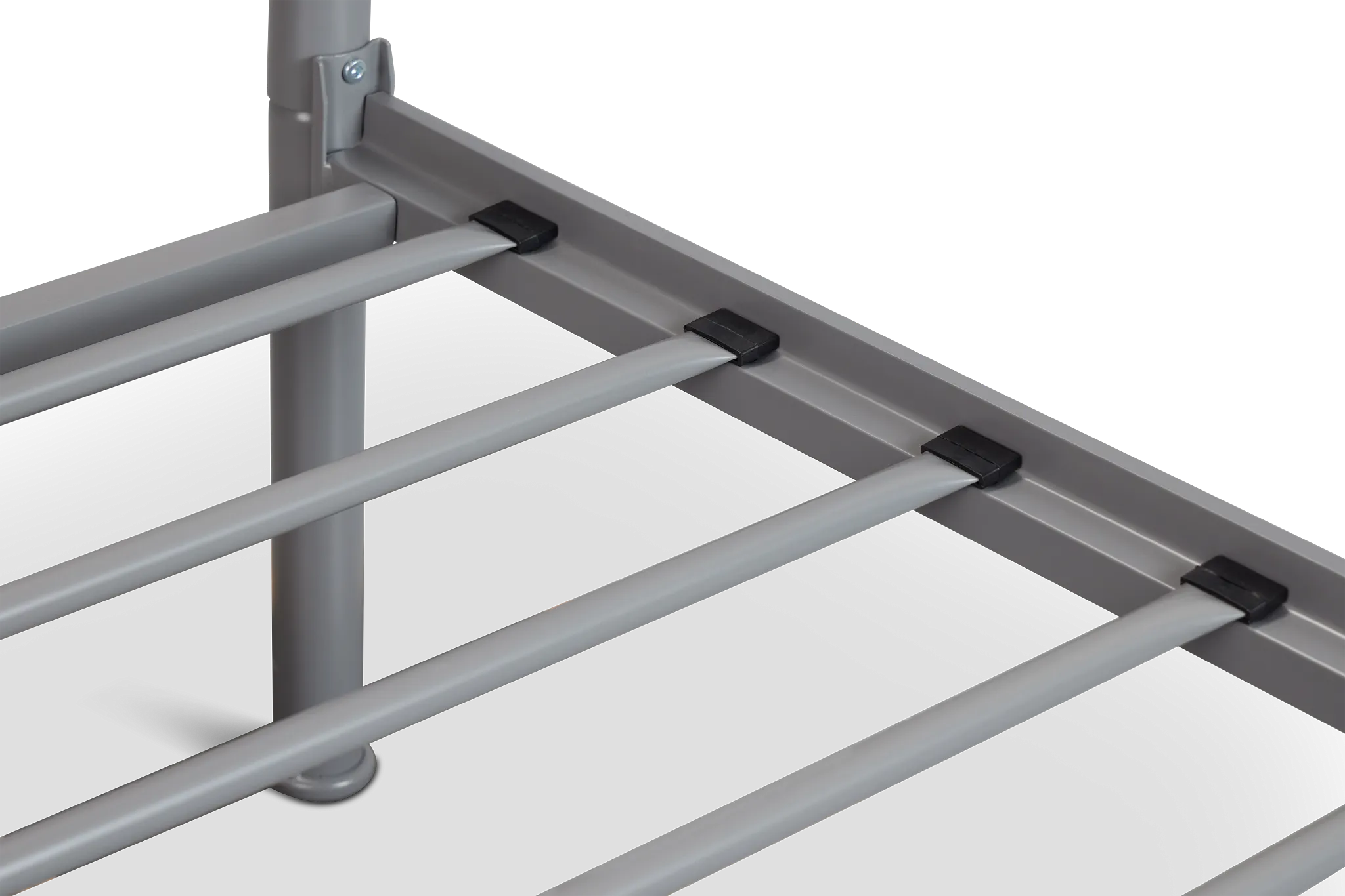 Rory Gray Metal Panel Bed