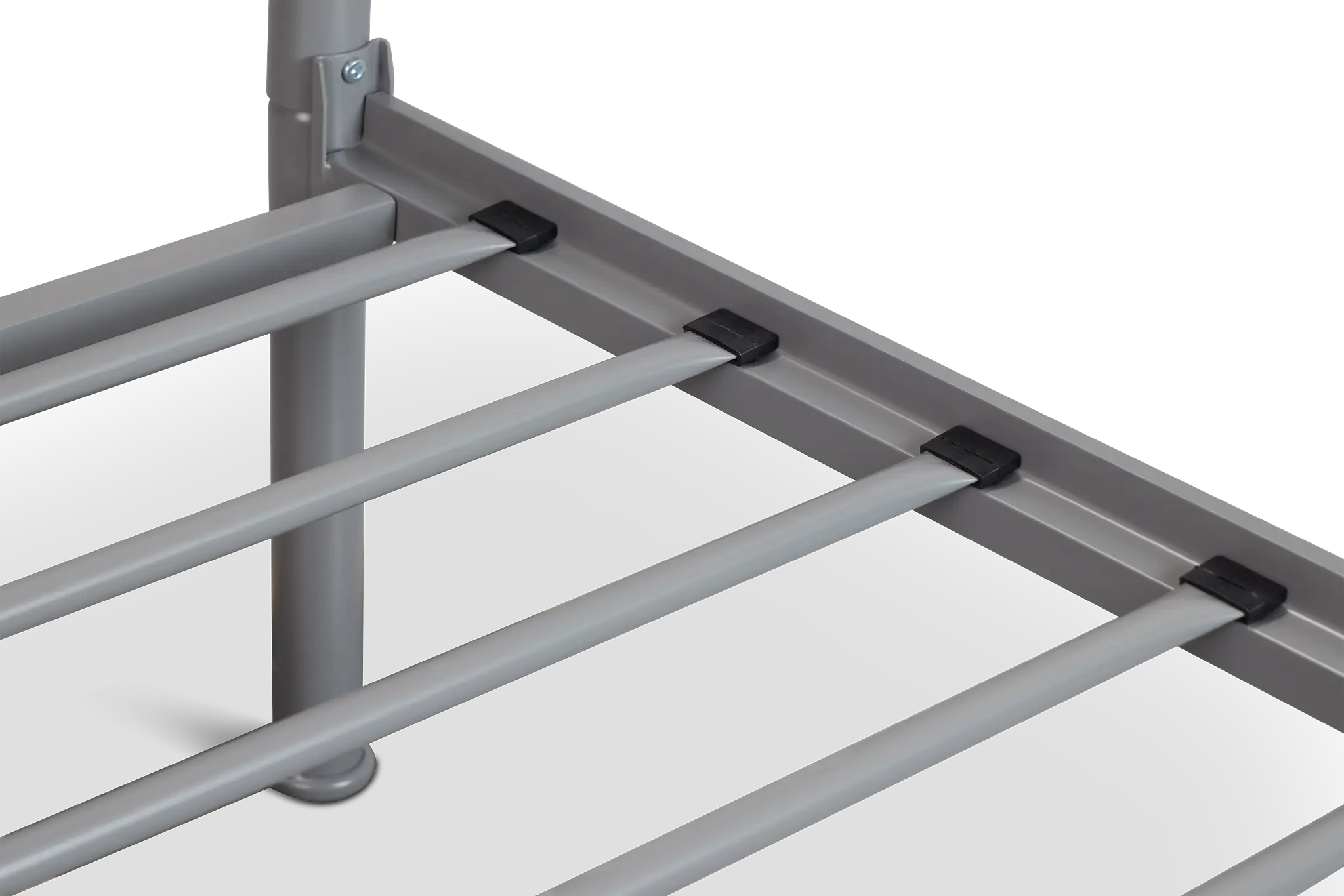 Rory Gray Metal Panel Bed Rory Gray Metal Panel Bed