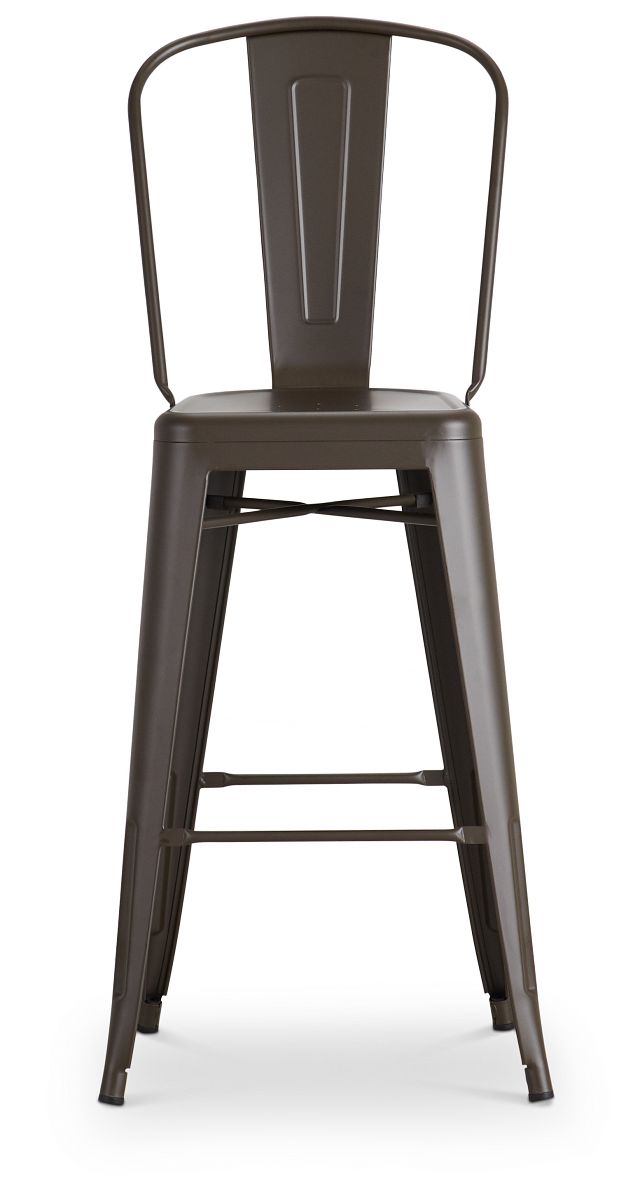 Harlow Dark Tone Metal 30" Barstool