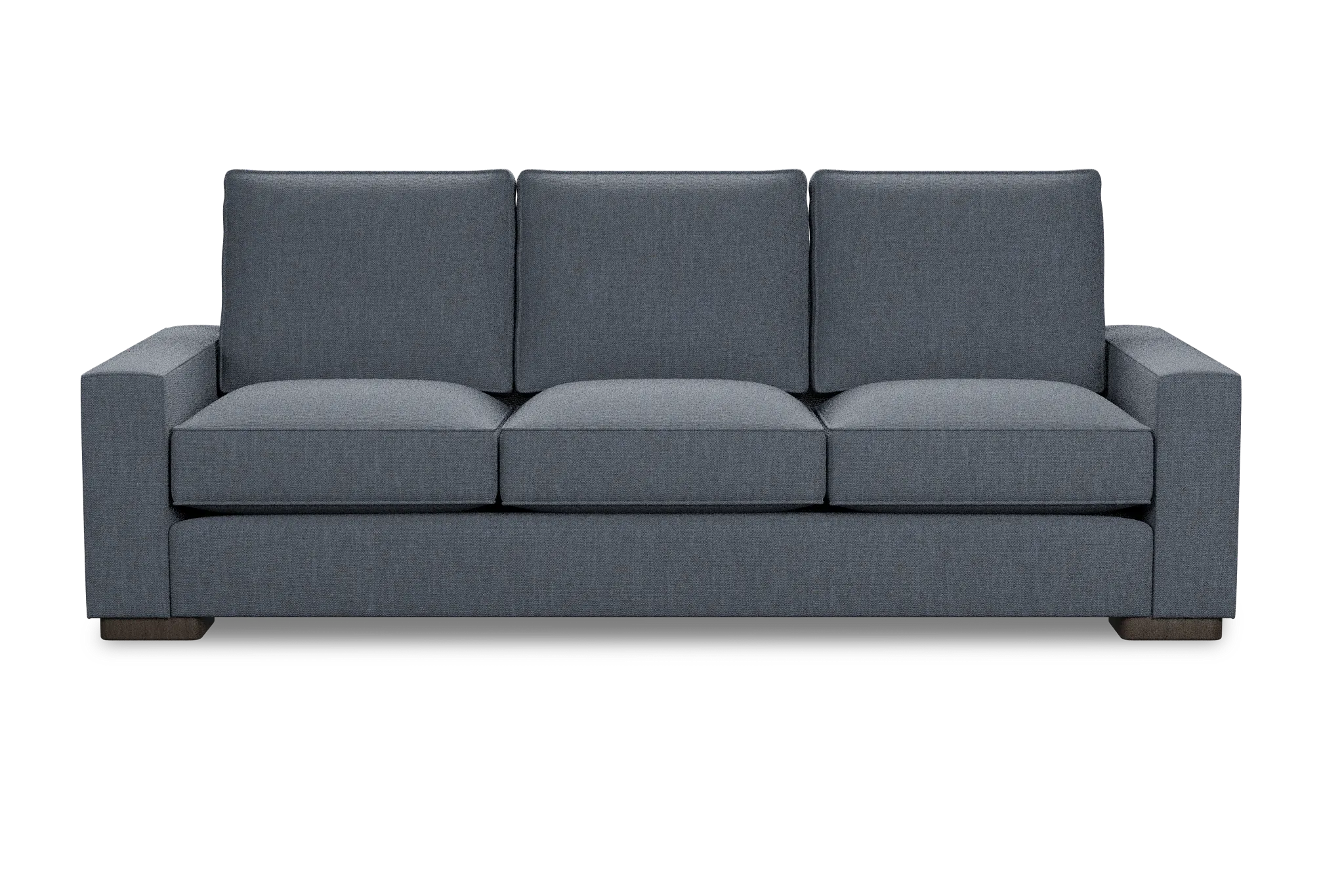 Edgewater Victory Dark Blue 96" Sofa W/ 3 Cushions