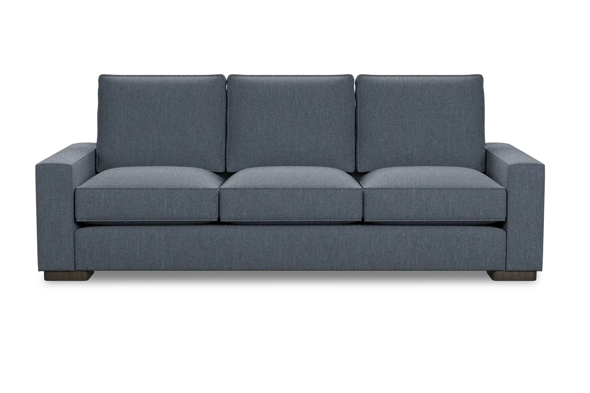 Edgewater Victory Dark Blue 96" Sofa W/ 3 Cushions Edgewater Victory Dark Blue 96" Sofa W/ 3 Cushions
