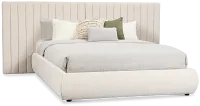 Nomad Light Beige Uph Spread Bed