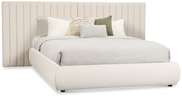 Nomad Light Beige Uph Spread Bed