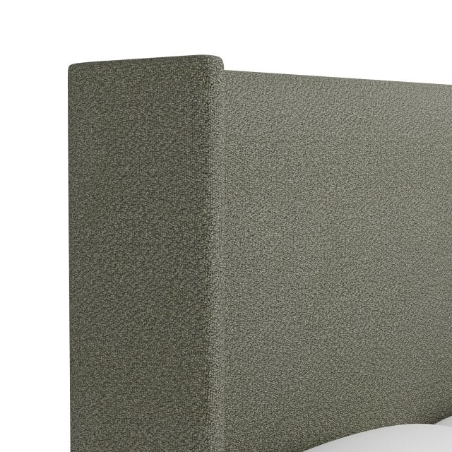 Captiva Sutton Green 60" Upholstered Shelter Bed
