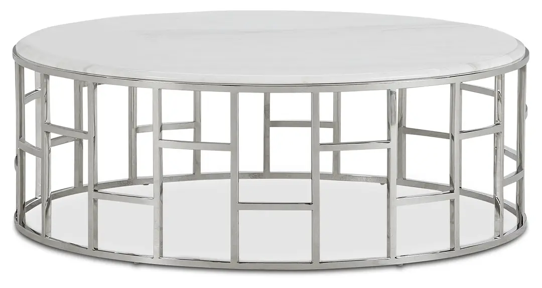 Koda Marble Round Coffee Table Koda Marble Round Coffee Table