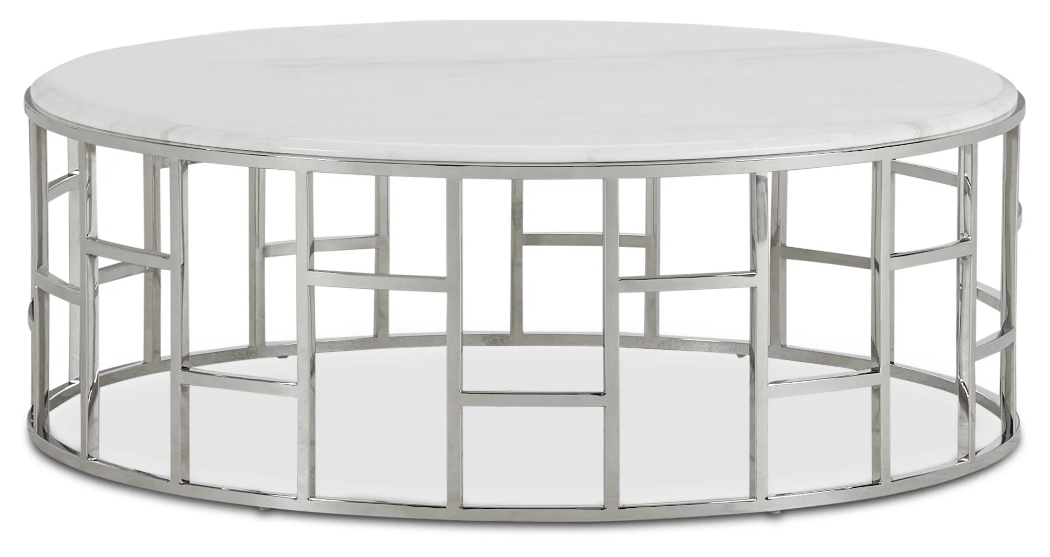 Koda Marble Round Coffee Table