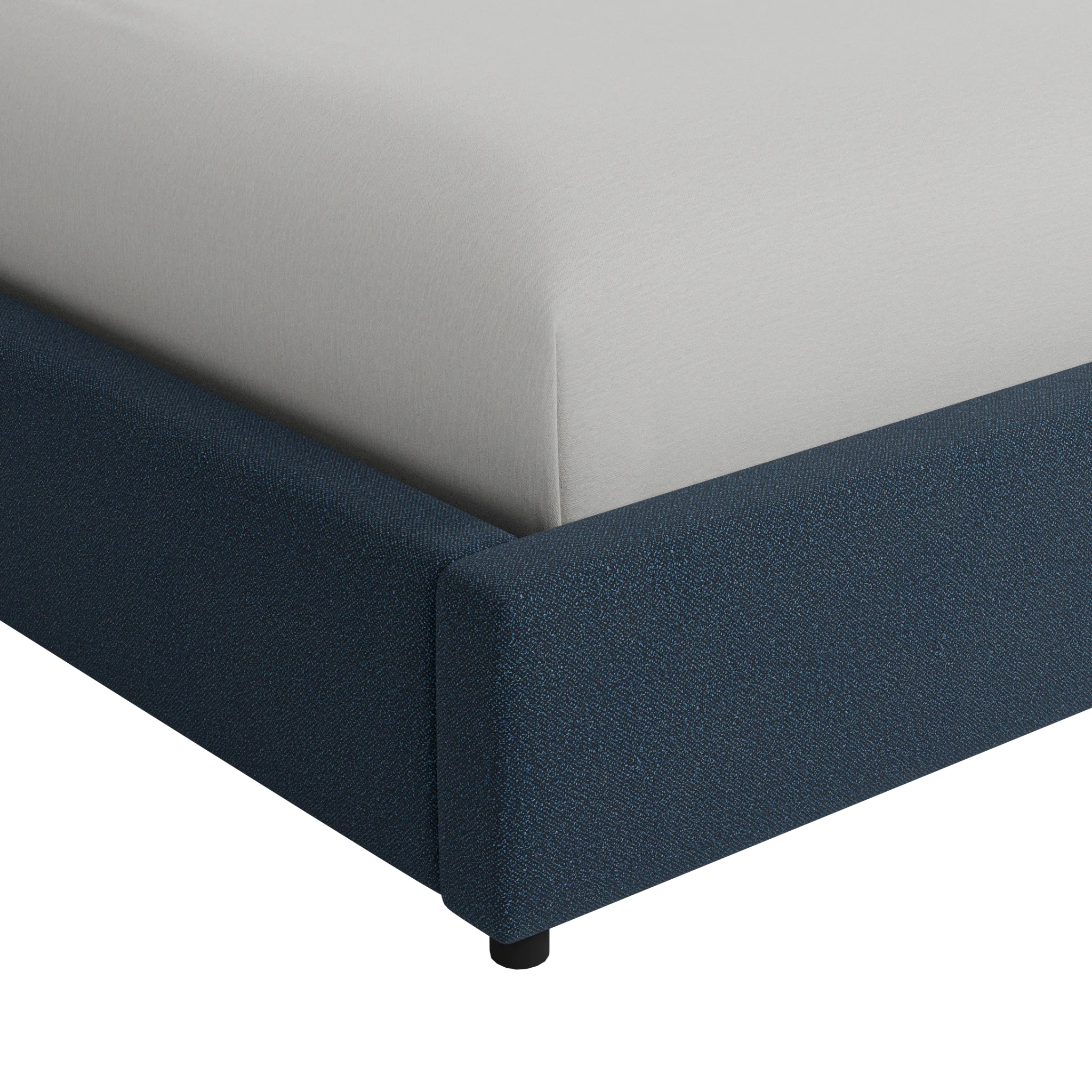 Grayton Elite Navy 44" Upholstered Platform Bed