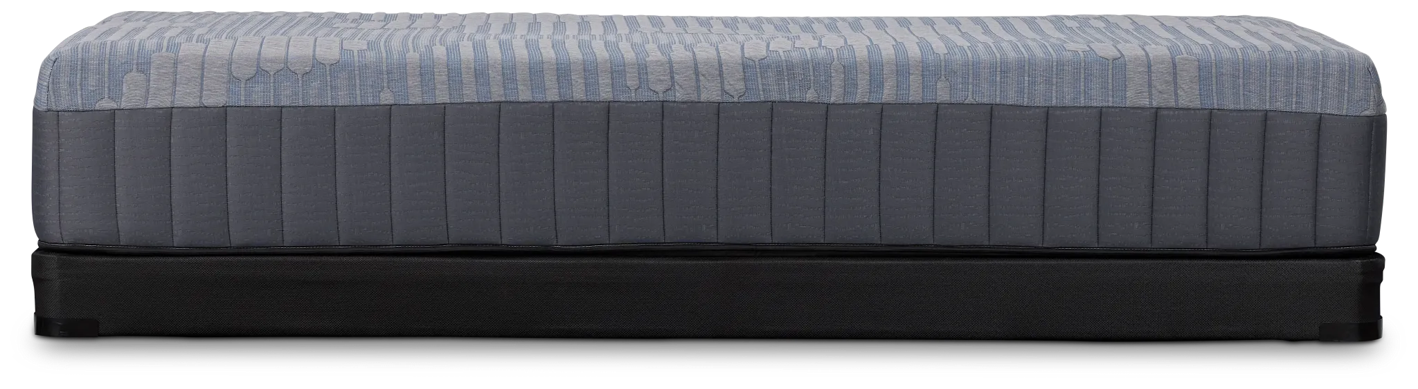 Kevin Charles By Sealy Hybrid Plush Low-profile Mattress Set