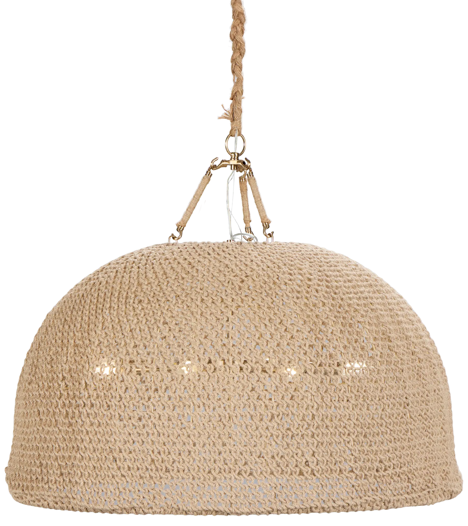 Waven Jute Pendant Waven Jute Pendant