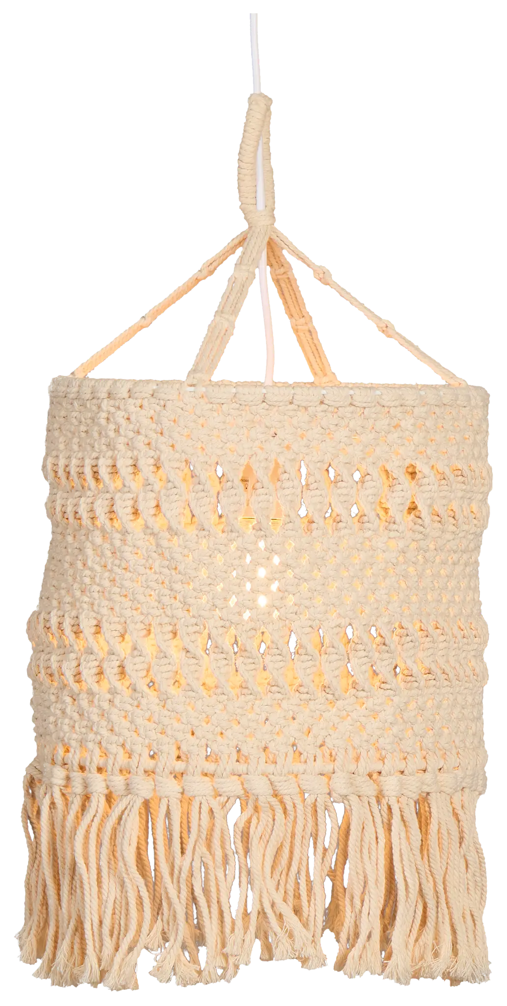 Fringe Beige Pendant Fringe Beige Pendant