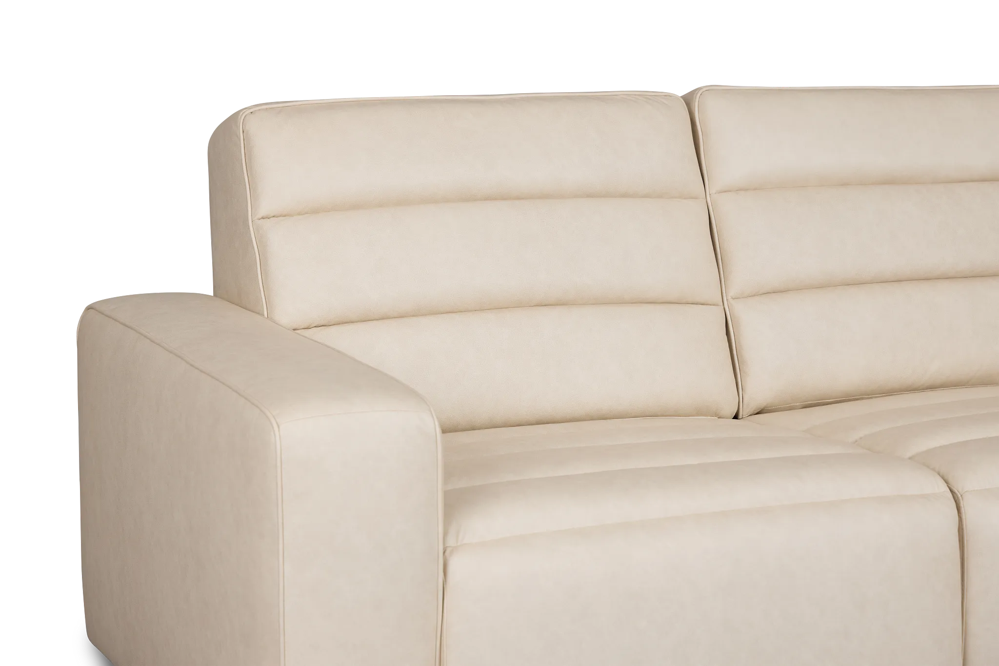 Sawyer Ivory Micro 2-piece Modular Power Reclining Sofa