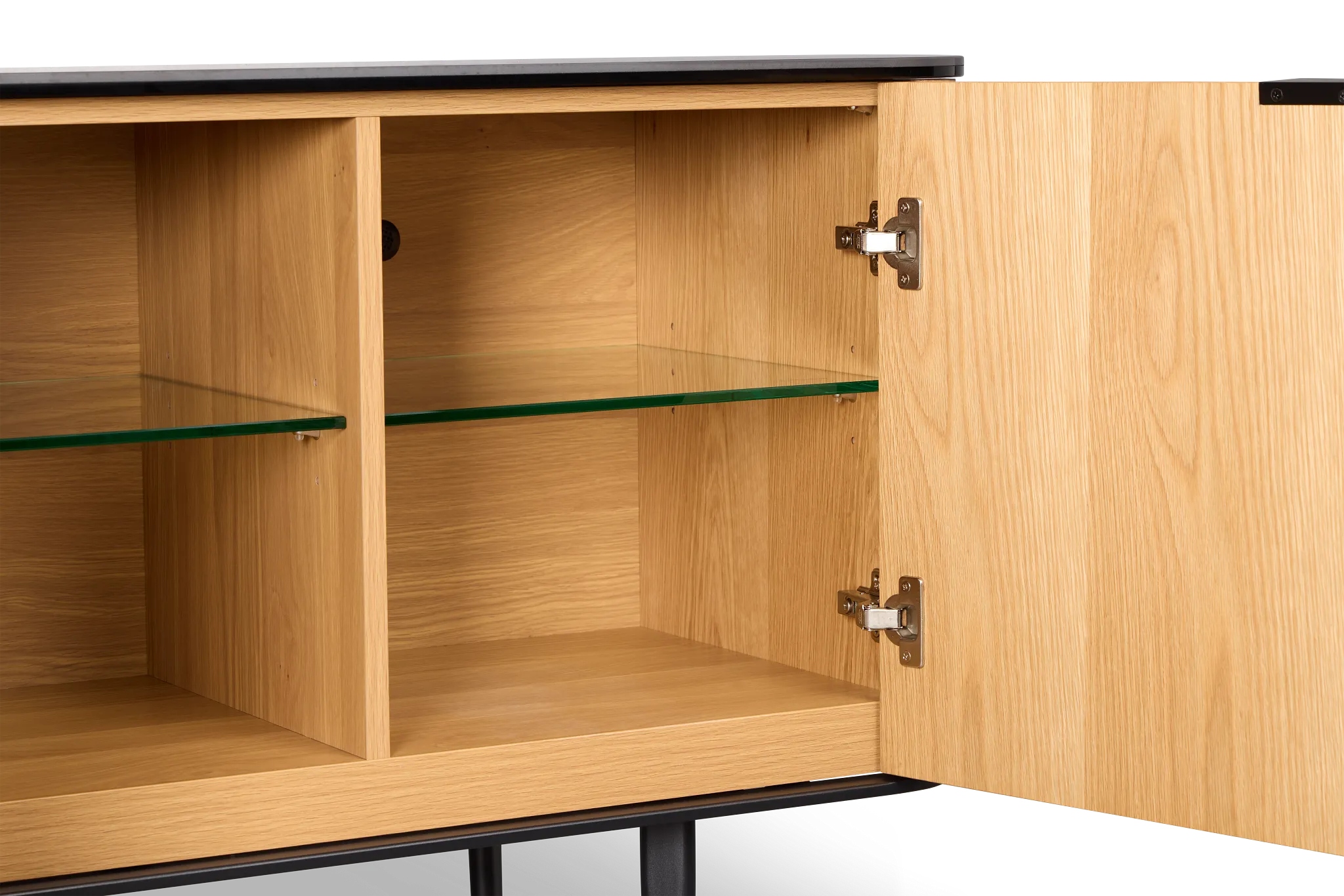 Kayden Light Tone Four-door Cabinet