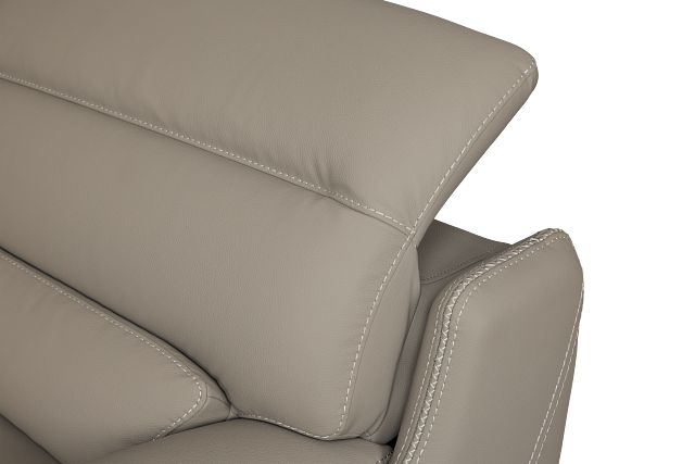 Jett Gray Micro Small Two-arm Power Reclining Sectional