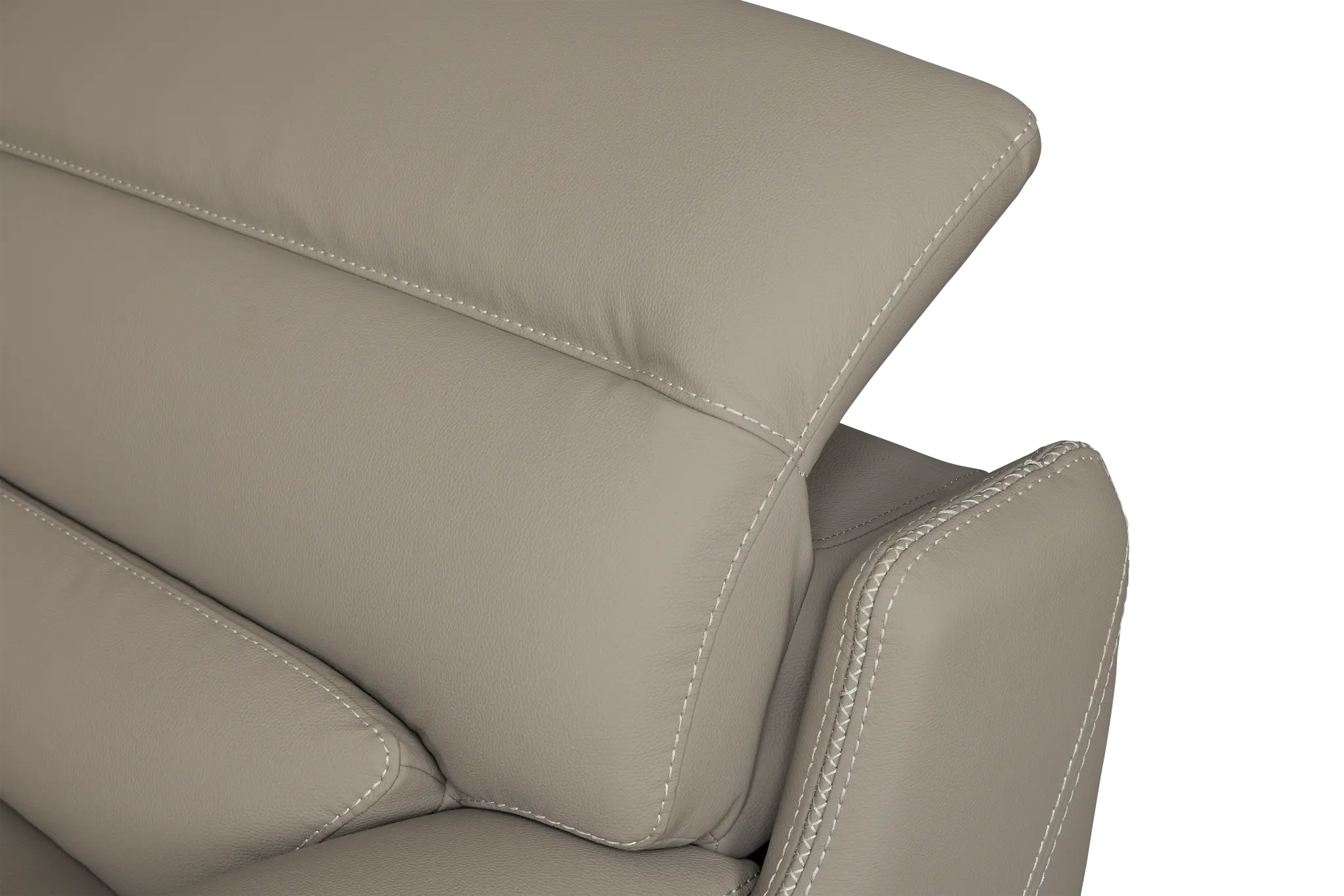 Jett Gray Micro Small Two-arm Power Reclining Sectional Jett Gray Micro Small Two-arm Power Reclining Sectional