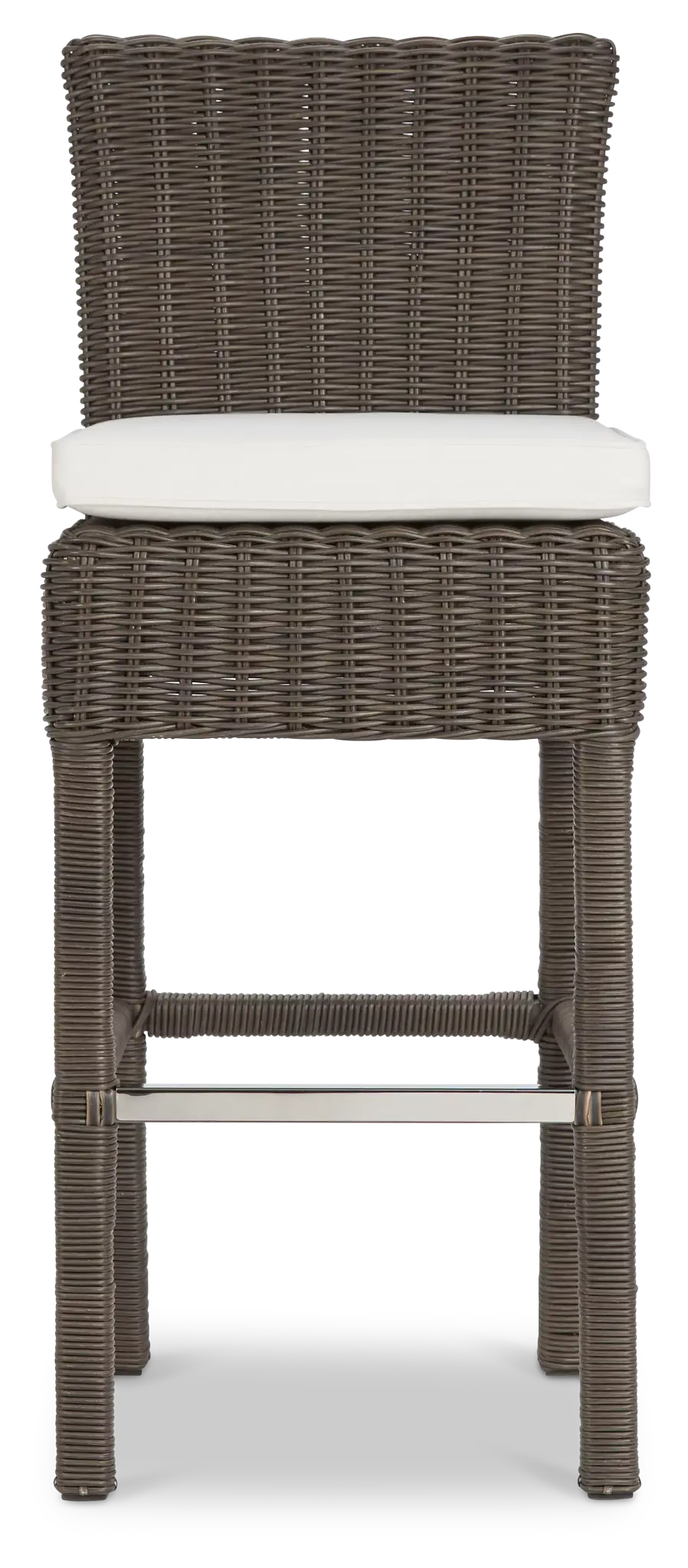 Canyon Gray White Woven 30" Barstool Canyon Gray White Woven 30" Barstool