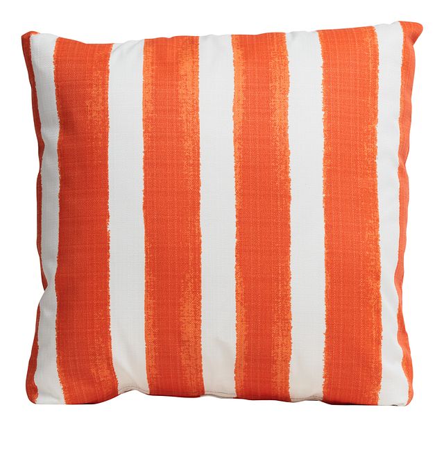 Nico Orange 20" Indoor/outdoor Accent Pillow