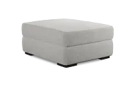 Edgewater Maguire Ivory Ottoman