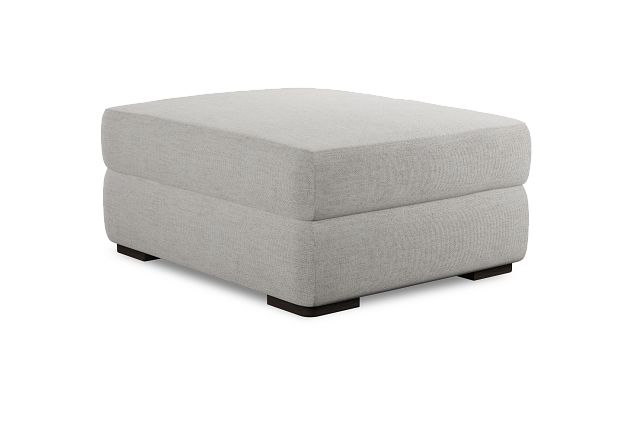 Edgewater Maguire Ivory Ottoman