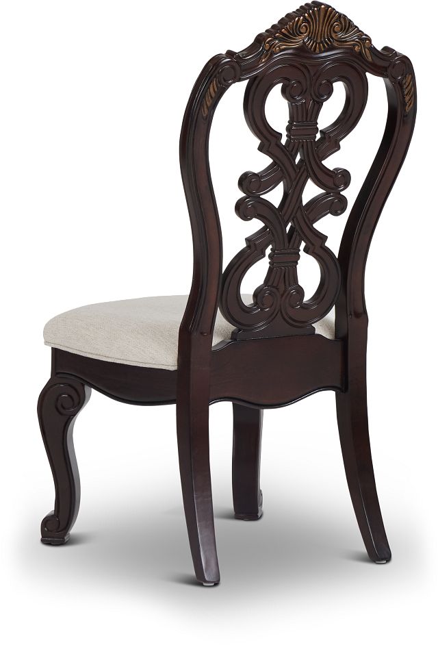 Vigo Dark Tone Wood Side Chair