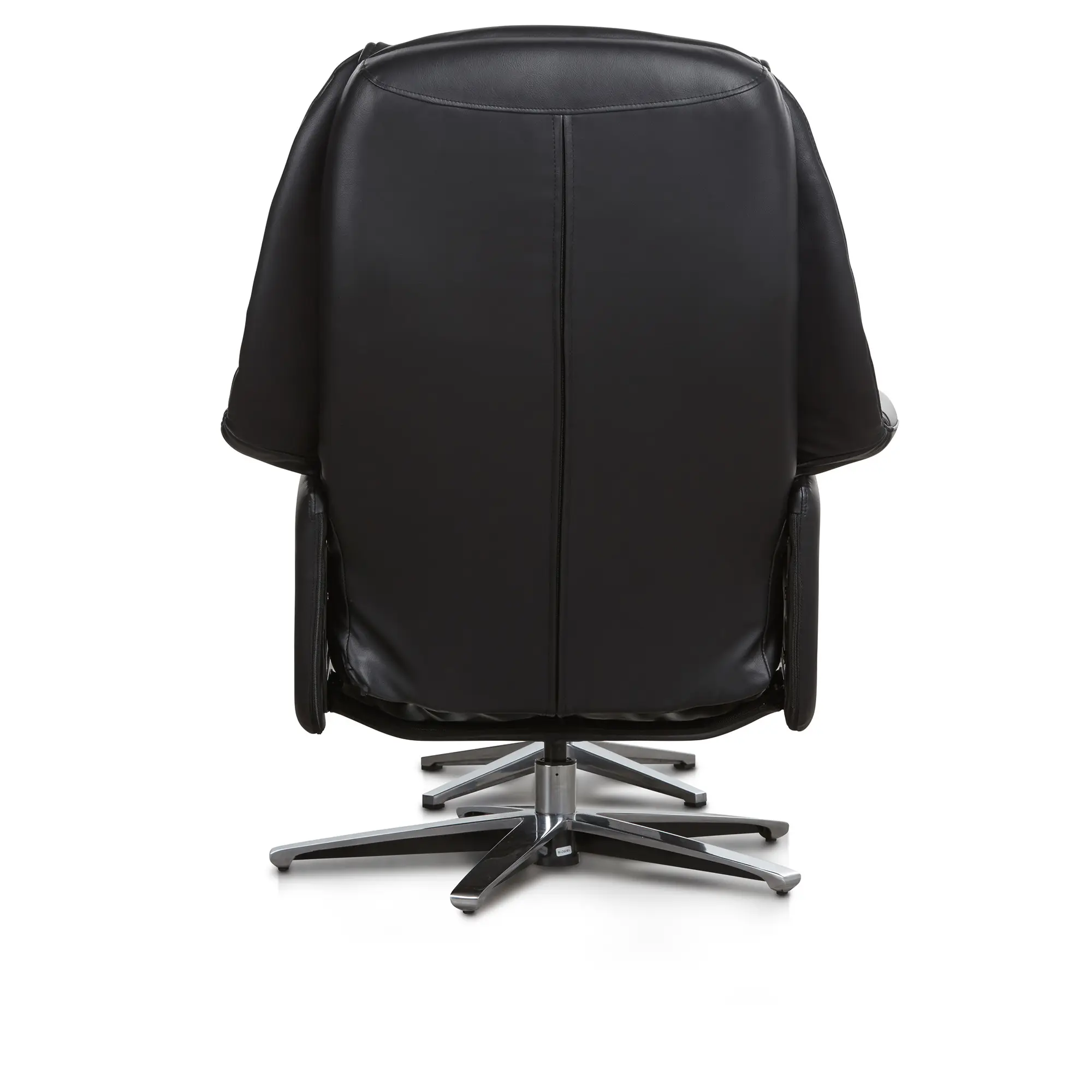 Jones Black Micro Recliner & Ottoman Jones Black Micro Recliner & Ottoman