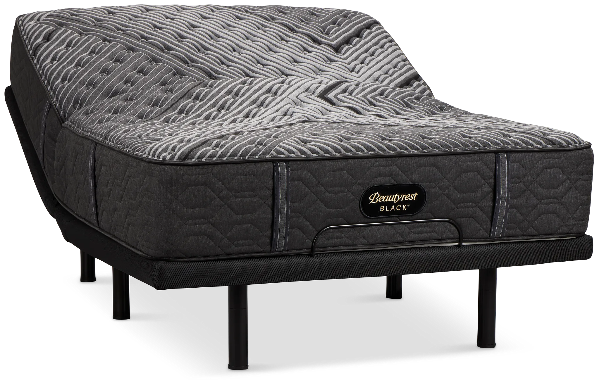 Beautyrest Black Series One Extra Firm Elite Adjustable Mattress Set