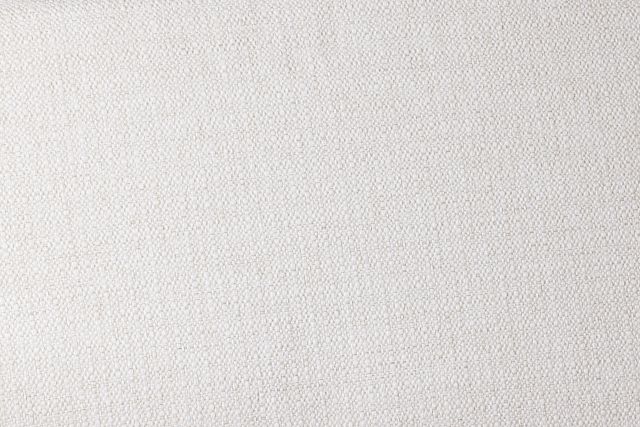 Austin White Fabric Memory Foam Sleeper