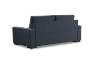 Edgewater Maguire Blue 84" Sofa W/ 2 Cushions