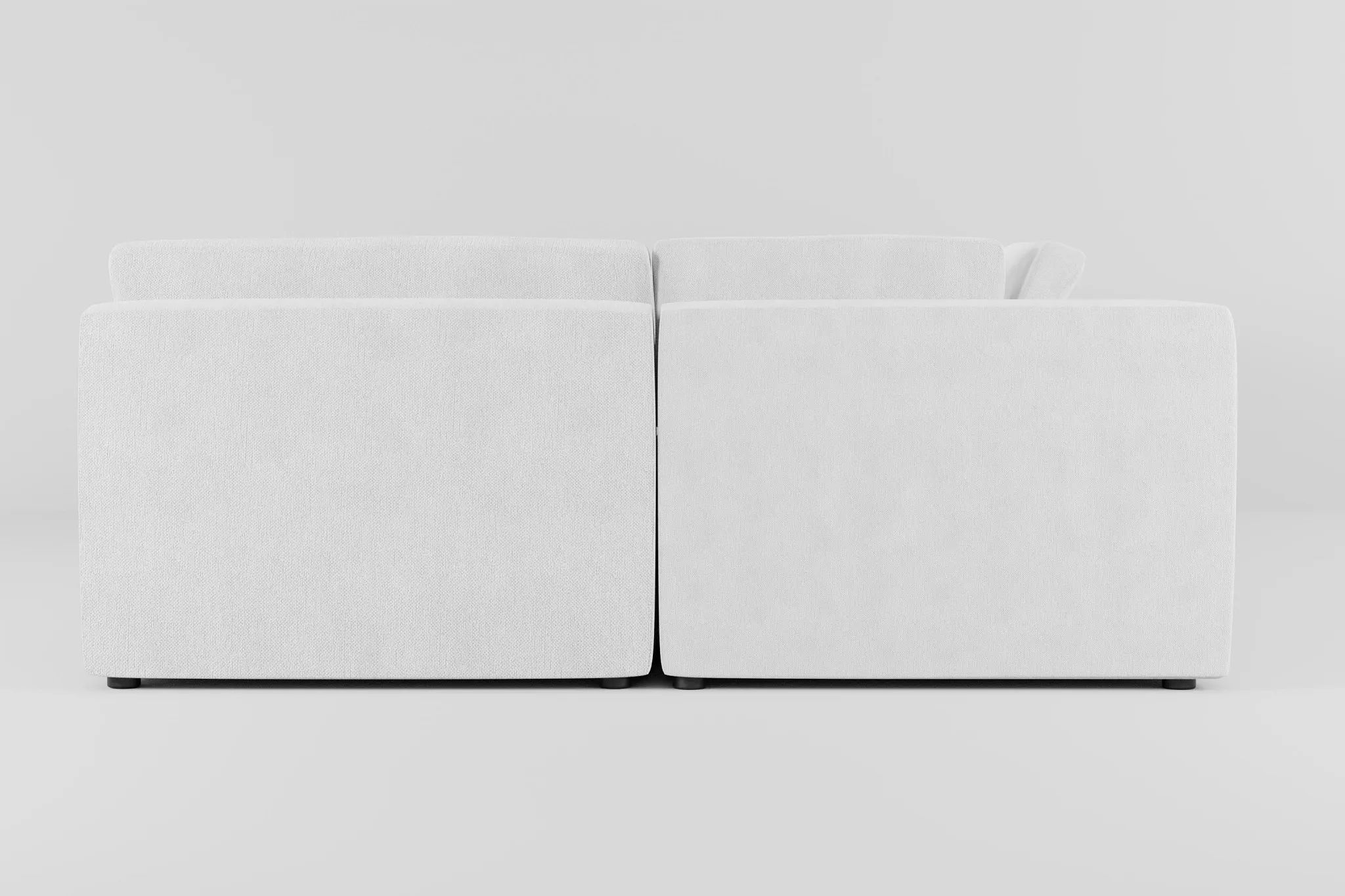 Destin Revenue White Fabric 8-piece Pit Sectional