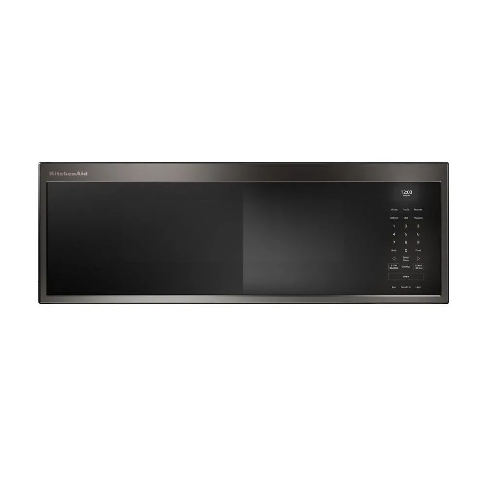 Kitchenaid 550 Series Black Over-the-range Microwave